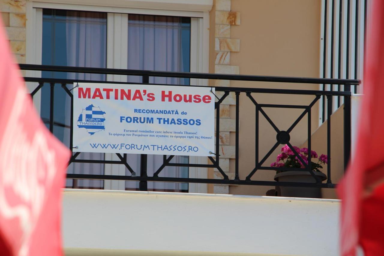 Matina'S Apartments Prínosz Kültér fotó